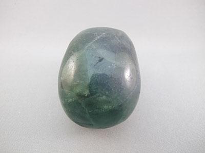 Green, Blue and White Fluorite Crystal Skull